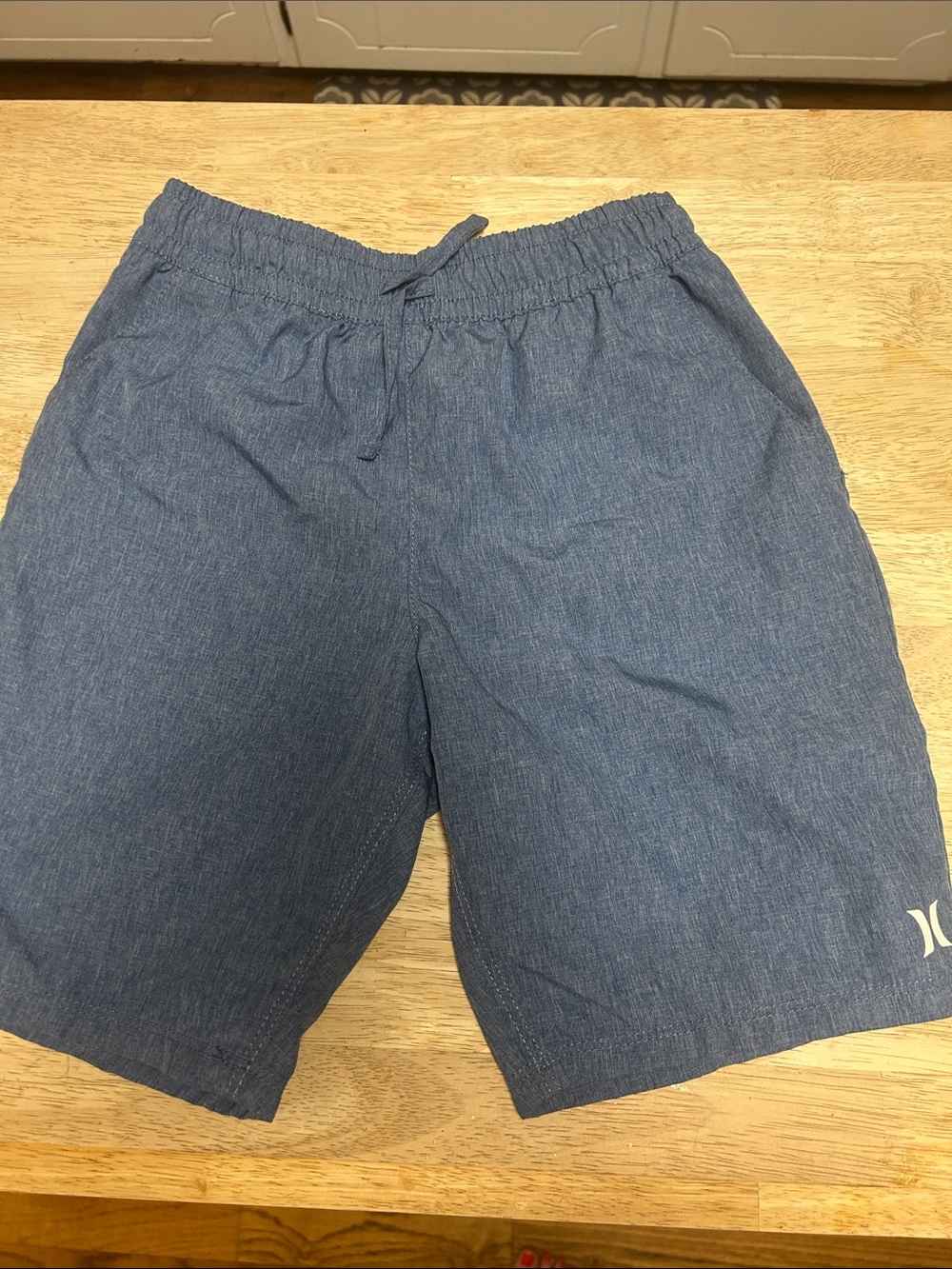 Hurley Navy Chambray Men's Swim/Board Shorts